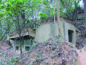 抗戰時期日軍碉堡。羅妙宜攝