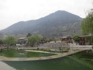 驪山腳下的華清池景色旖旎。羅妙宜攝
